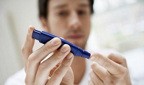 糖尿病患者测量血糖