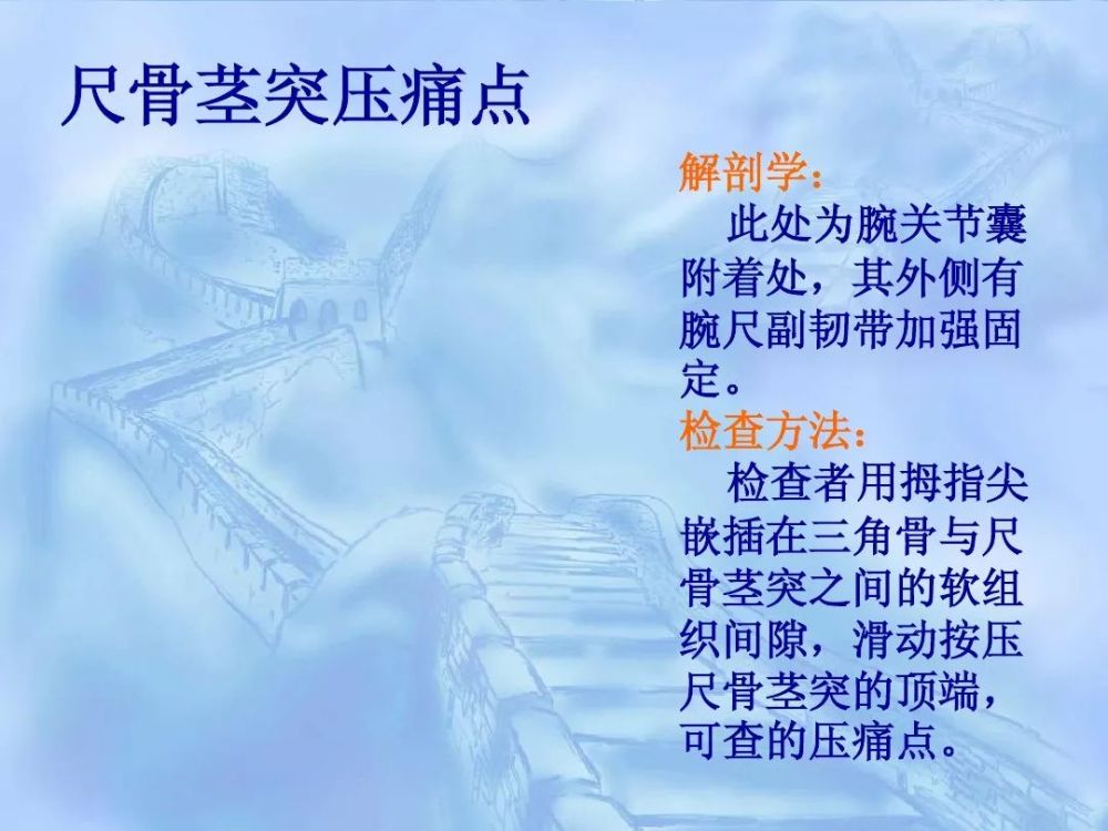 劳损性肌肉压痛点诊断检查法